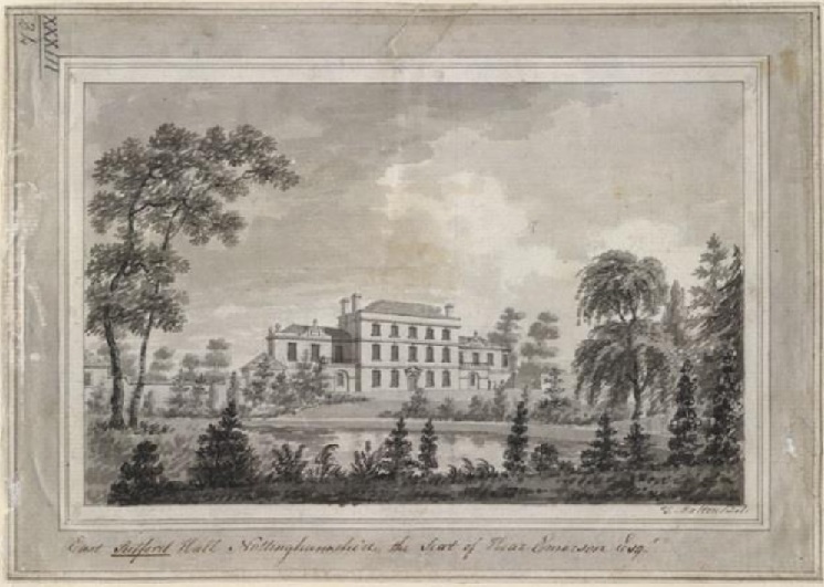 Retford - West Retford House : Image credit British Library